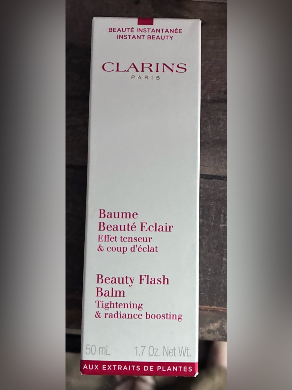 Clarins Beauty Flash Balm 1.7 oz 50mL Instant Beauty Primer NEW